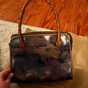 Patricia Nash Dark Floral (small) Tote